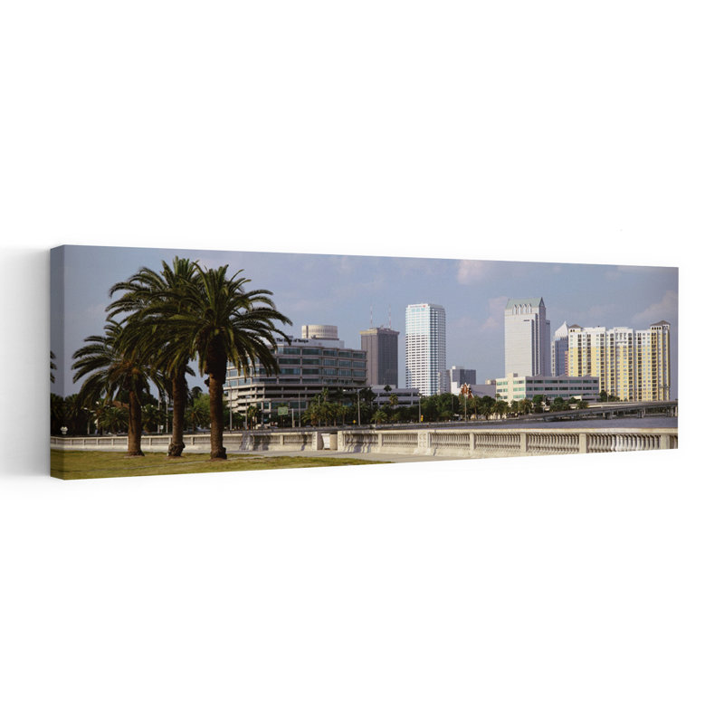 Skyline Tampa FL USA by Craig C. Sheumaker - Wrapped Canvas Panoramic Print, 50.8 cm H x 152.4 cm W