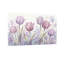 Plantes et fleurs, tulipes mauves, aquarelle-2135092839
