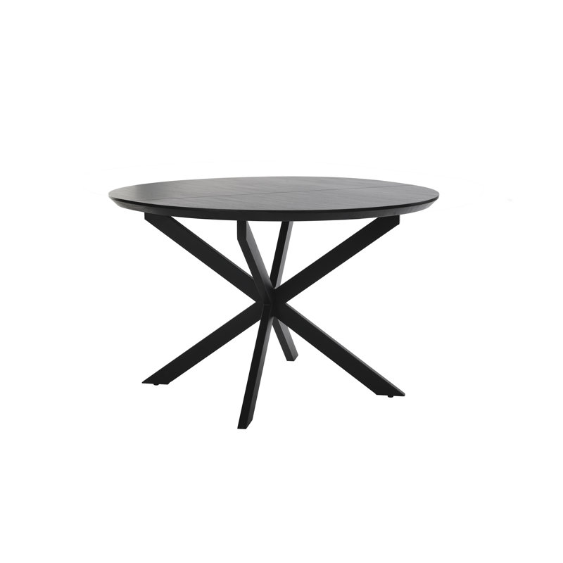 Decherd Extendable Metal Base Dining Table