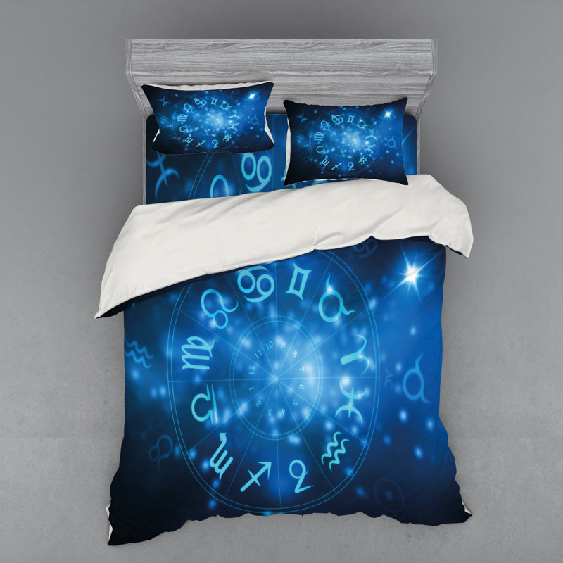 Eclectic Polyester Duvet Cover, Queen Duvet Cover + 3 Additional Pieces