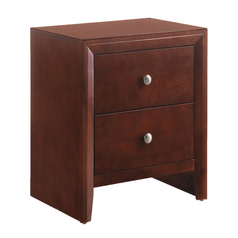 Table de bout Table de chevet moderne, Cerisier