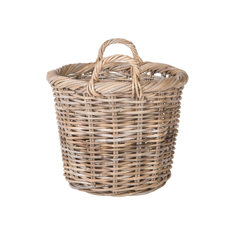 Panier rond en rotin Ayriauna
