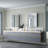 Garet Modern LED Lighted Bathroom Medicine Cabinet