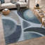 Tapis abstrait lavable à la machine intérieur / extérieur ACN2537-1281764043-1281764039
