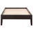 Cappuccino Queen Platform Bed