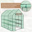 Garden Greenhouse Walk In Plastic Tomato Greenhouse Vegetable Fruit Flower Plant Shed with Reinforced PE Cover 195cm-131377978-131377977