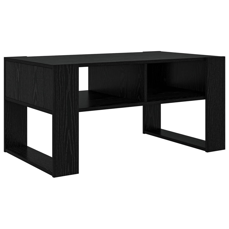 Coffee Table with Storage, 45cm. H x 92cm. L x 53cm. W, Black Oak
