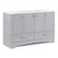 Ensemble de meuble-lavabo sur pied simple 48,5 avec plateau Emlyn-396899540