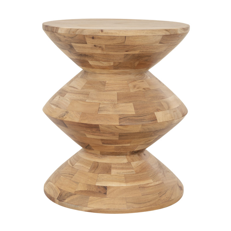 Dairius Solid Wood End Table