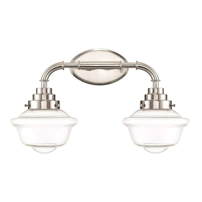 Éclairage pour meuble-lavabo à 2 lumières Danaisha