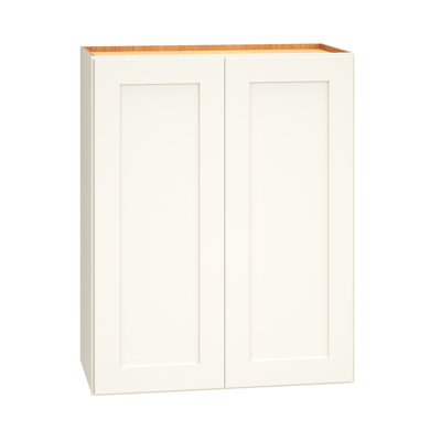 Livingston 24" W X 30" H X 12" D Fully Assembled 1-Door Wall Cabinet With 2 Adjustable Shelves
