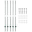 Fence Posts 5 Pcs U-Channel Steel-310965873-310965839