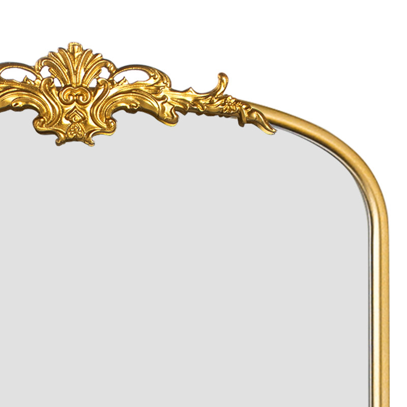 Vintage Metal Arch Decorative Accent Mirror