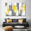 Pop of Yellow Abstract V, reproduction d'art sur toile-93062412