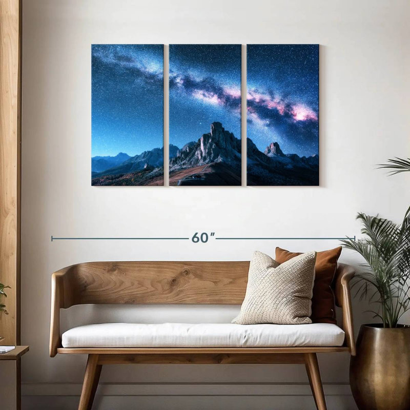 Oberle Milky Way Above Giau Pass, 28" H x 45" W