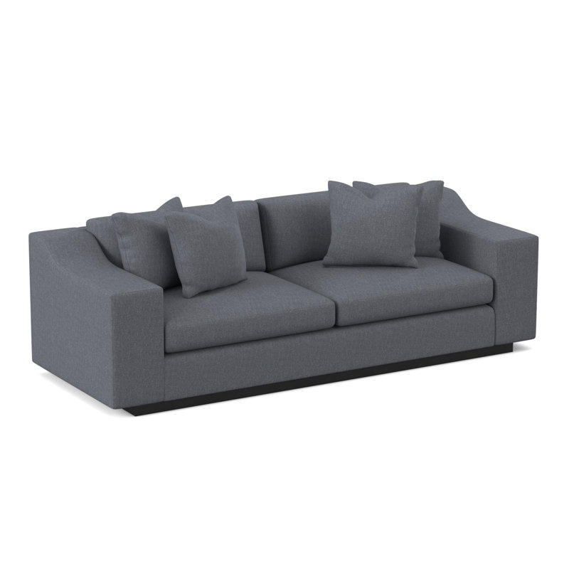 Canapé Barrett, Espresso, 100 % polyester port Elise