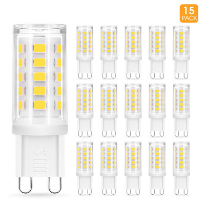 40-Watt Equivalent G9 Base Non-Dimmable LED Light Bulb In Daylight 6000K Base