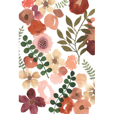 Garden Dance III by Laura Horn - Wrapped Canvas Painting