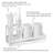 Toothbrush Toothpaste Storage Rack High Anti-Rust-880284325