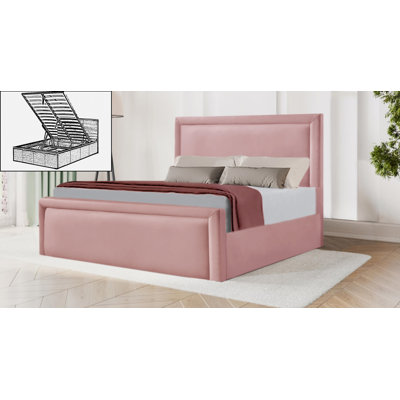 Milan Upholstered Ottoman Storage Bed