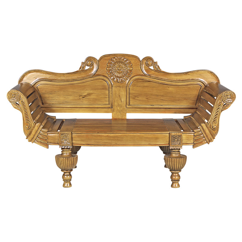 Halifax Console Wooden Patio Bench