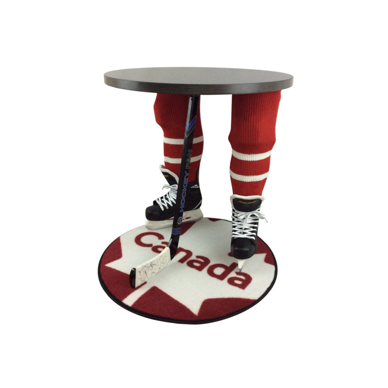 Table de bout hockey Beasley, Nuit argentée