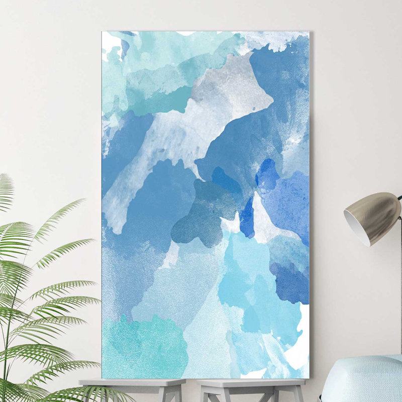 «Blue Skies», impression, H 30 po x l 18 po x P 1 po, Toile tendue