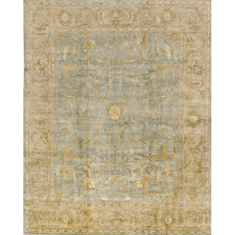 Antique Weave Oushak Wool Oriental Area Rug