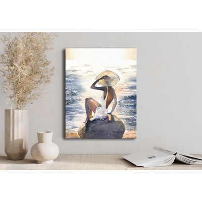 Stunning Decorative Canvas Painting, 11.8 x 15.7 inches | High-Quality Digital Printing on 50% Cotton / 50% Polyester Canvas | Durable Wooden Frame (0.8 x 1.2 inches) | Perfect for Home Decor & Stylish Interiors