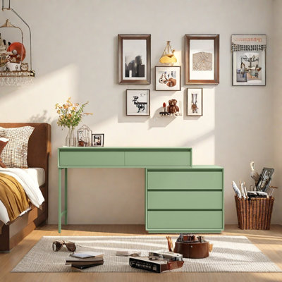 Commode multifonctionnelle de style crème