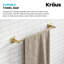 Porte-serviettes mural 18 po Ventus-73196341
