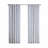 Polyester Curtains,Curtain Panel with Tufted Stripe and Lining-568658082