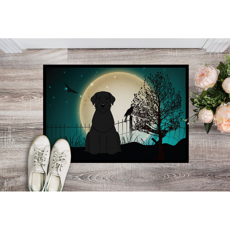Caillo Non-Slip Halloween Outdoor Doormat, Rectangle 2' x 3'