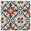 8" x 8" Cement Patterned Wall & Floor Tile-70532475