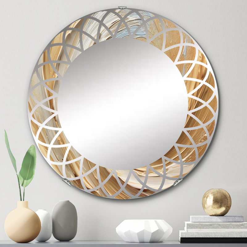 Miroir mural Zweig, 24 po x 24 po