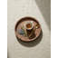 Round 4 Piece Coaster Set With Holder