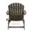 Dontee Wood Foldable Outdoor Adirondack Chair-424331537
