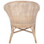 Chaise avec accoudoirs en lin Lucia-450497543