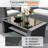 Arora 4-Person Wicker Outdoor Patio Set with Olefin Back&Seat Cushions-1185552355