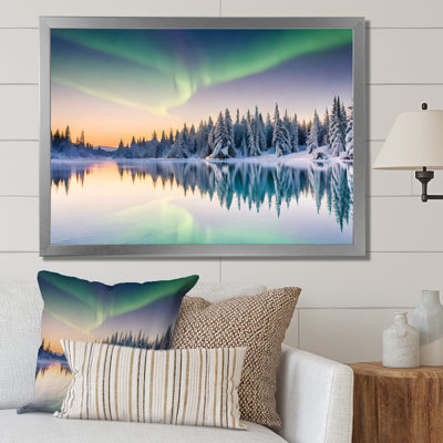 Alaska Northern Light sur impression sur toile