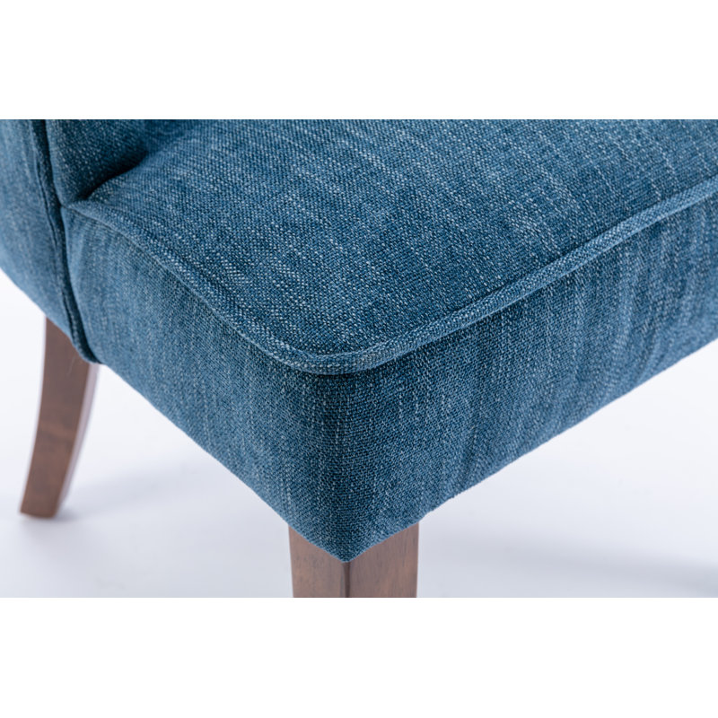 Chaise de salle à manger Brinae, Bleu