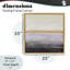 Cadre flottant Warm Peachy Horizon, design par Design Fabrikken-453793217-453793228