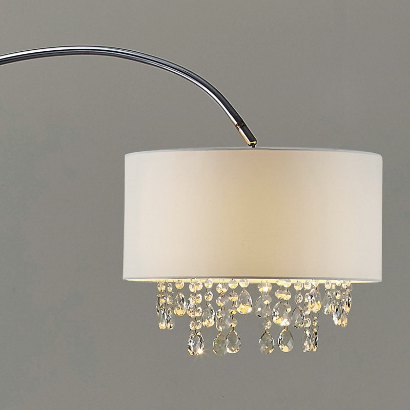 Lampe sur pied arquée 81 po Naglee