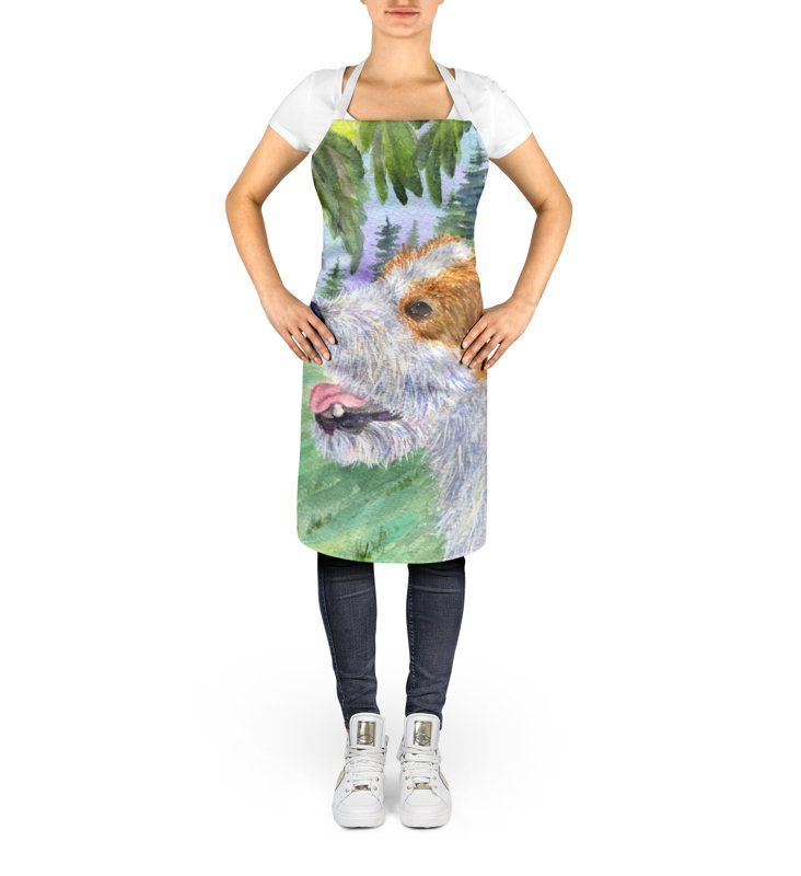 No Pattern Bib Apron