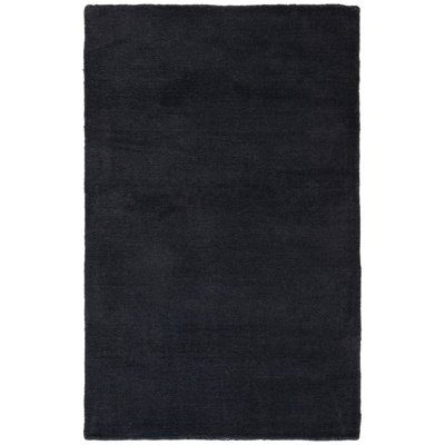Frann Hand Tufted Wool Solid Color Rug