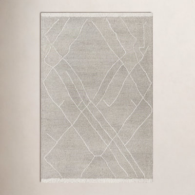 Peregrina Hand-Woven Geometric Rug