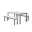 Bowery 59'' Rectangular 6 - Person Outdoor Dining Set-225656287