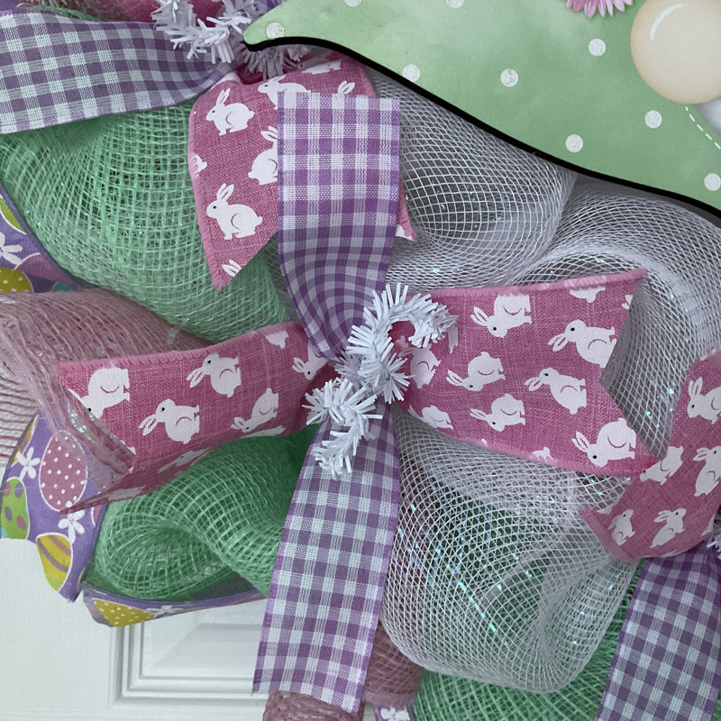 Happy Easter Gnome Wreath