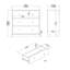 Gott 72.4cm W 3 - Drawer Chest of Drawers-601644873