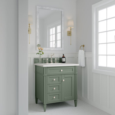 Dussault 30'' Single Bathroom Vanity with Top